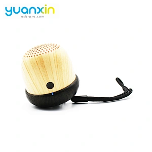 portable wireless high sound quality portable cheap subwoofer speaker wood with flashing led light bulb for samphone