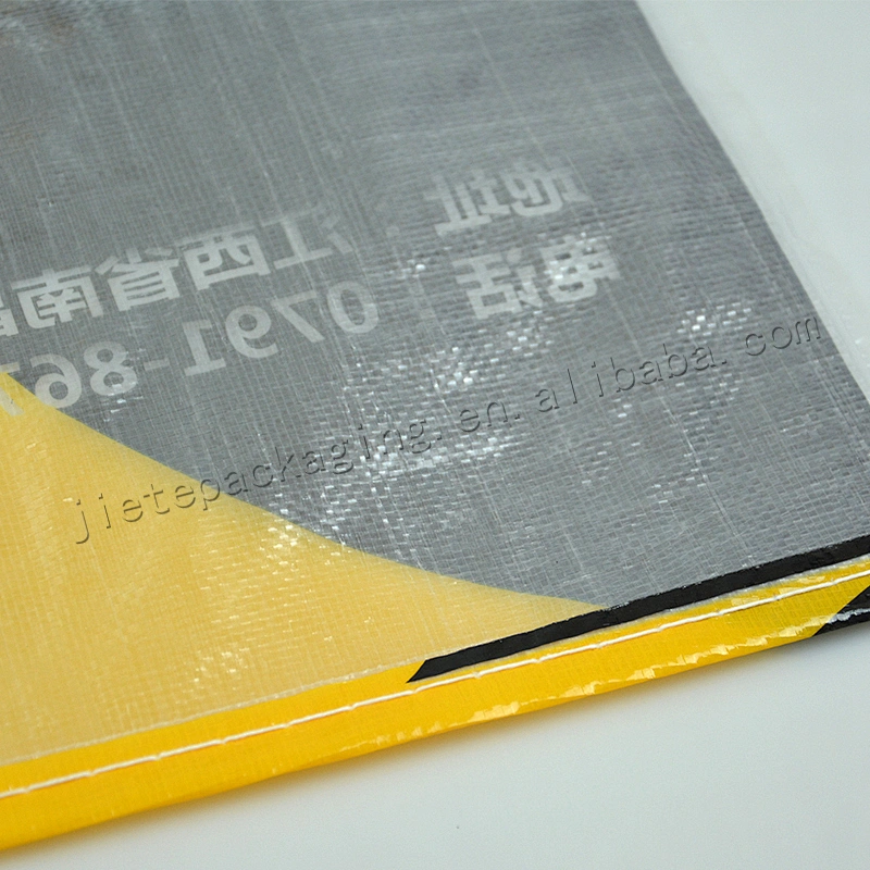 Customized virgin plastic transparent pp woven chemical resistances packaging bag for tile adhesive,mortar,gypsum,lim powder