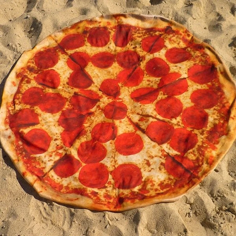 Pepperoni Pizza Towel