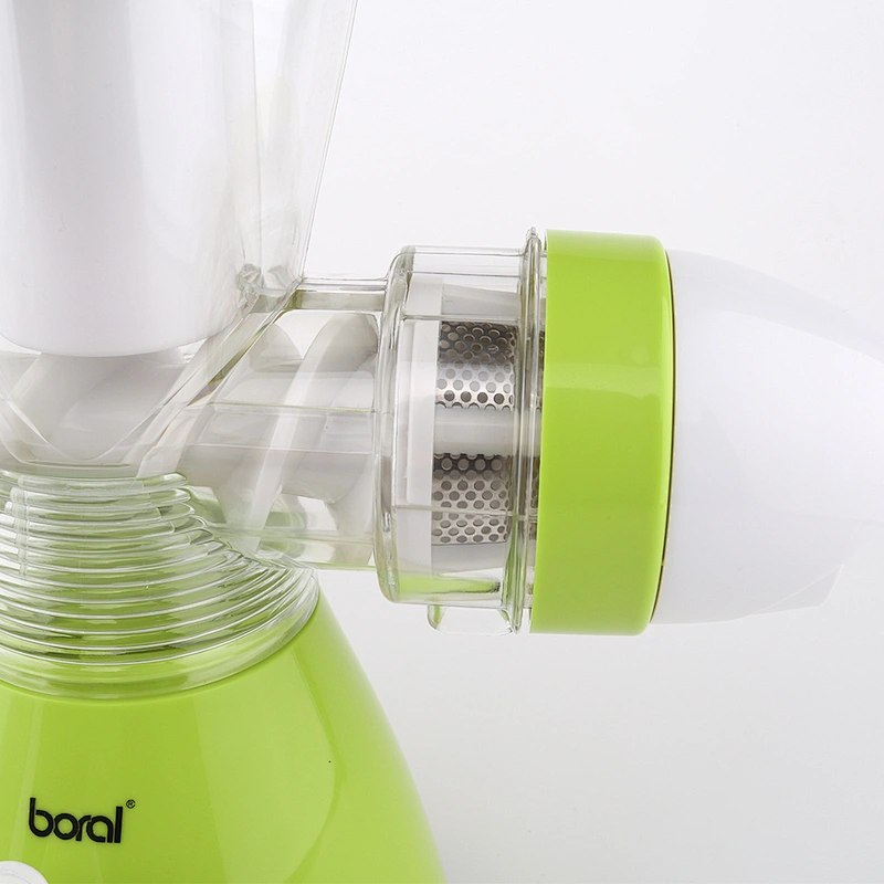 Home cheap plastic mini healthy portable citrus pomegranate fruit slow hand manual juicer