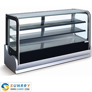Refrigeration Cake Display Showcase and Cake Cabinet for Bakery
