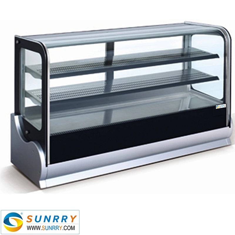 Refrigeration Cake Display Showcase and Cake Cabinet for Bakery