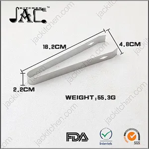 Washable Stainless Steel Pp Kitchen Salad Tongs