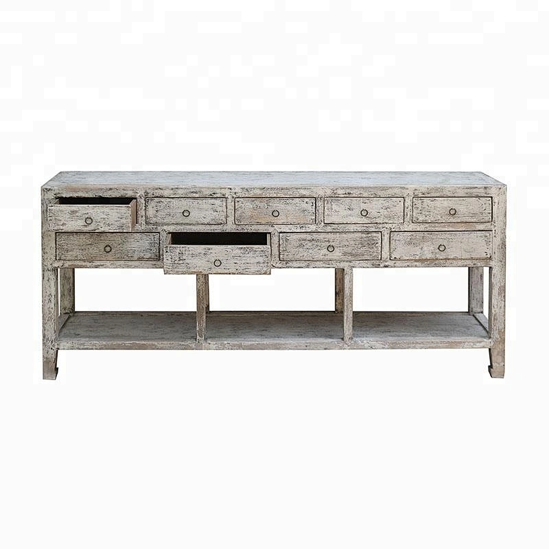 wholesale chinese vintage reproduction furniture, antique distressed table
