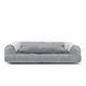 luxury memory foam inside dog bed