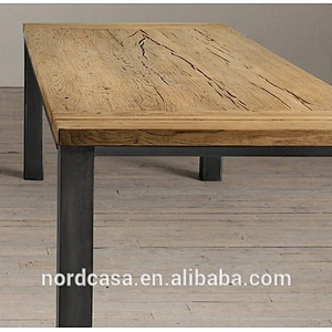 Antique iron leg dining table designs furniture