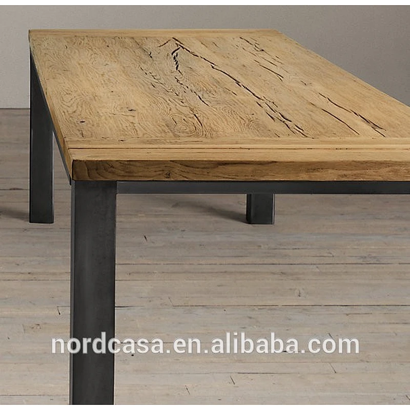 Antique iron leg dining table designs furniture