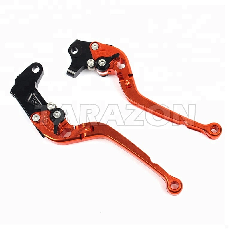 Long Folding Adjustable Aluminum Brake Clutch Lever For Yamaha FZS1000 Fazer