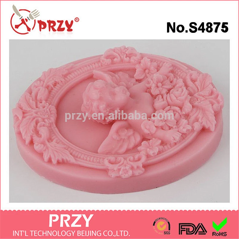 Angel Baby Soap Mold Sugar Craft Cake Decorating Tools Fondant Moulds