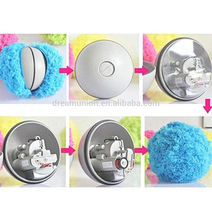 Mini Automatic Rolling Cleaning Robot Microfiber Mop Ball
