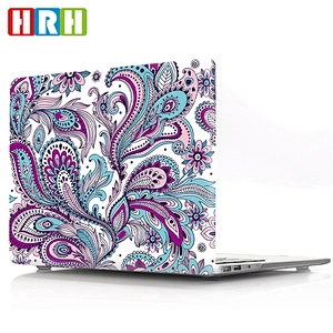 2 in 1 Paisley Flower hard case and silicone keyboard cover laptop case printed logo china for mac for macbook air 11 inch case