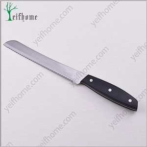 Inox stainless steel kitchen utensils bread knife