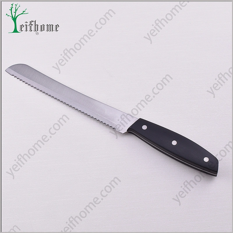Inox stainless steel kitchen utensils bread knife