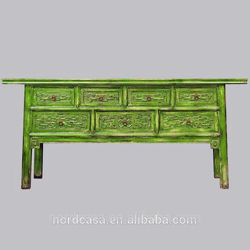 Chinese antique reproduction reclaimed wood vintage console table