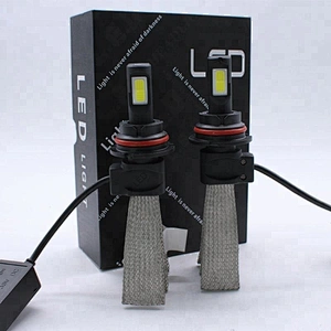 GT7 Fanless 9004 HI/LO LED Headlight Bulbs Conversion Kit For Cars