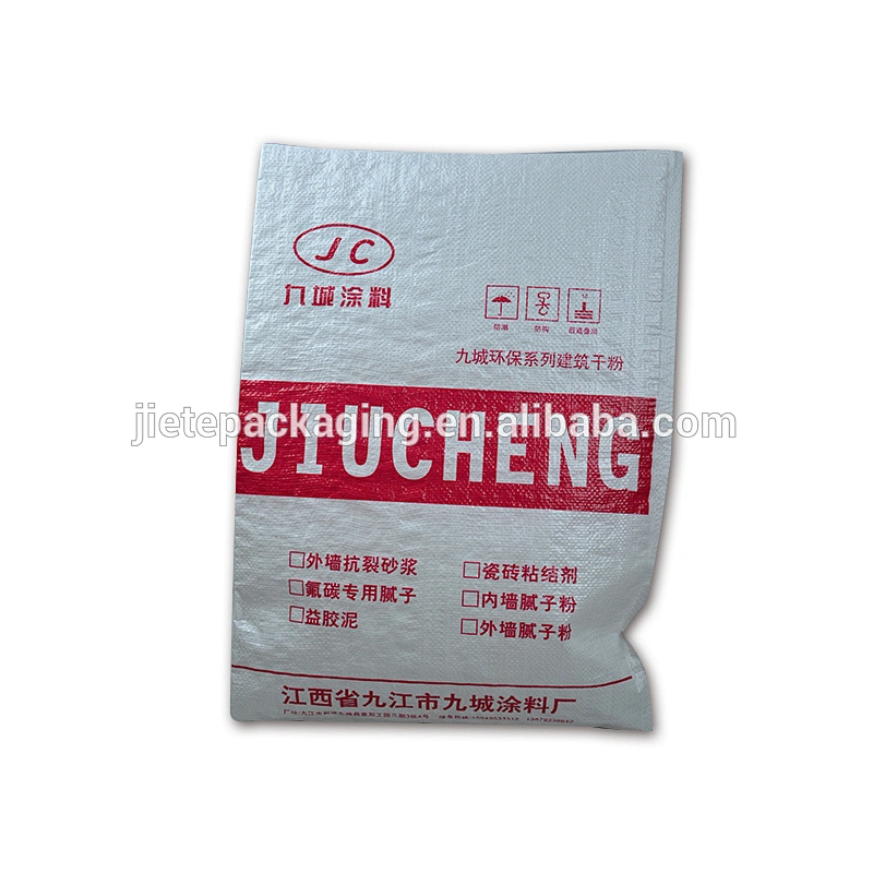 Low price pp woven bag for putty powder,coating,cement in packaging bag 25kg