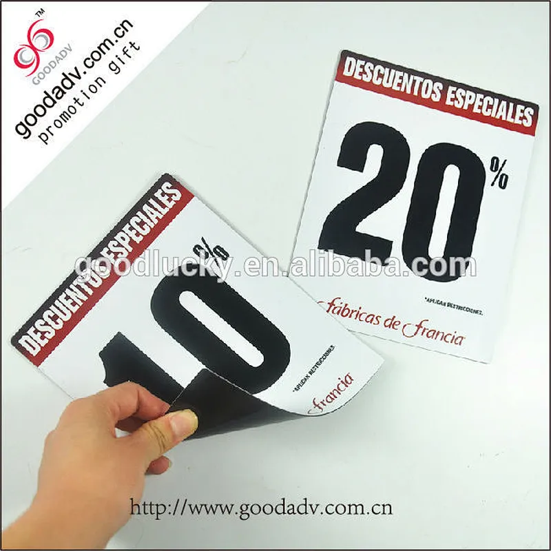 2015 New year promotion gift eco-friendly fridge magnet calendar