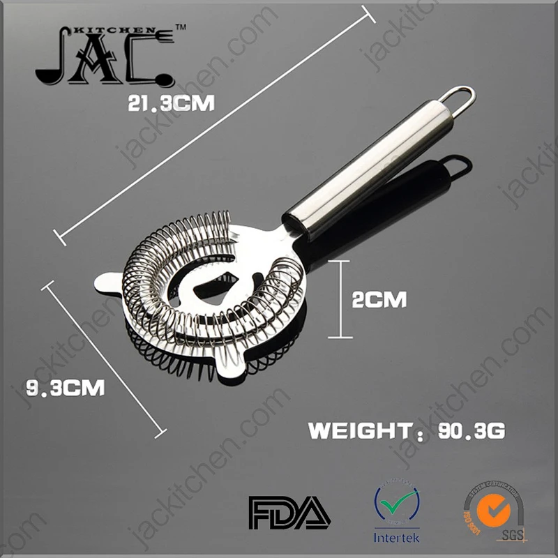 Professional Cocktail Strainer Stainless Steel Bar Stainer