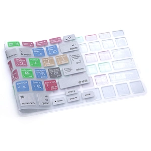 Unique Items Sell Durable Ado be After Effects Shortcuts Silicone Keyboard Skin custom keyboard cover for macbook pro 13 cover