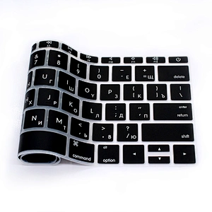 Wholesale China Import Mongolian black silicone keyboard cover Custom Silicone Keyboard Cover For Macbook 12