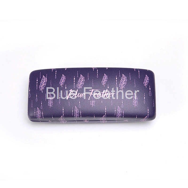 Glasses spectacle eyewear case with Eco friendly PU material and custom logo