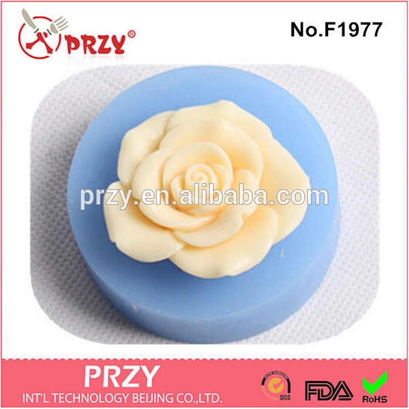 F1977 przy alibaba silicone mold of edible flowers for cake decorating
