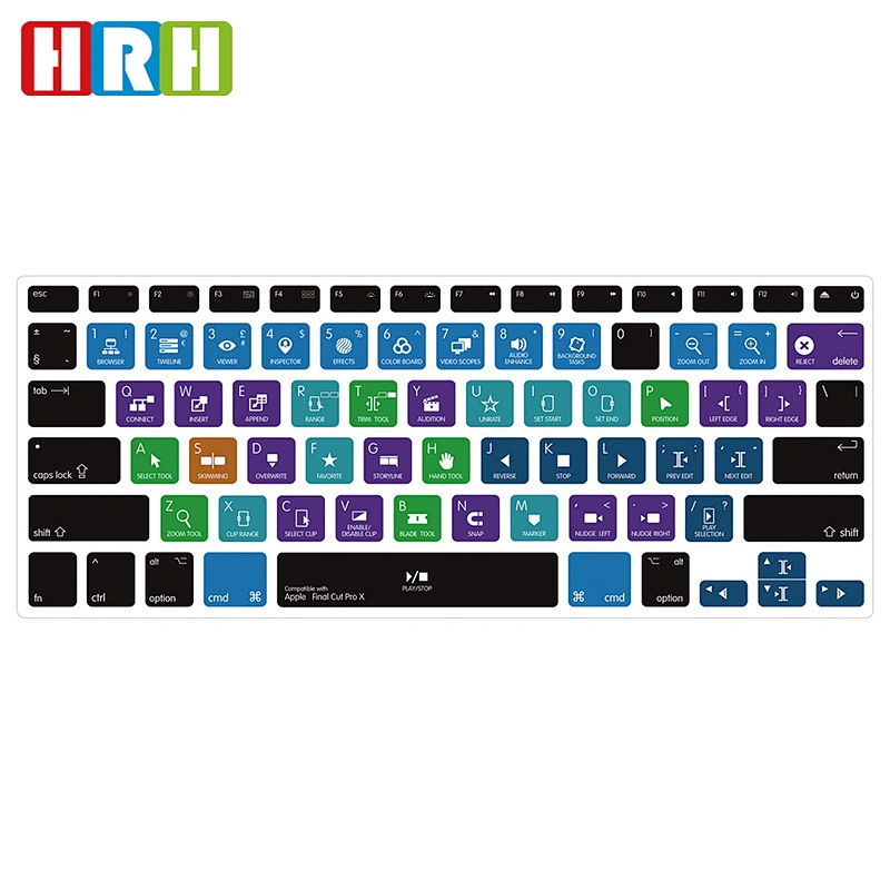 Ali baba Fashion Custom TPU  Keyboard Cover Manufacturer For Macbook Air Keyboard Skin