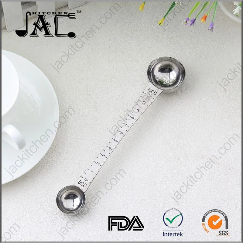Multifunctional Stainless Steel Silicone Measure Spoons