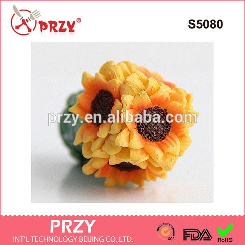 S5080 sunflower 3d soap mold silicone mold for candle handmade soap molds