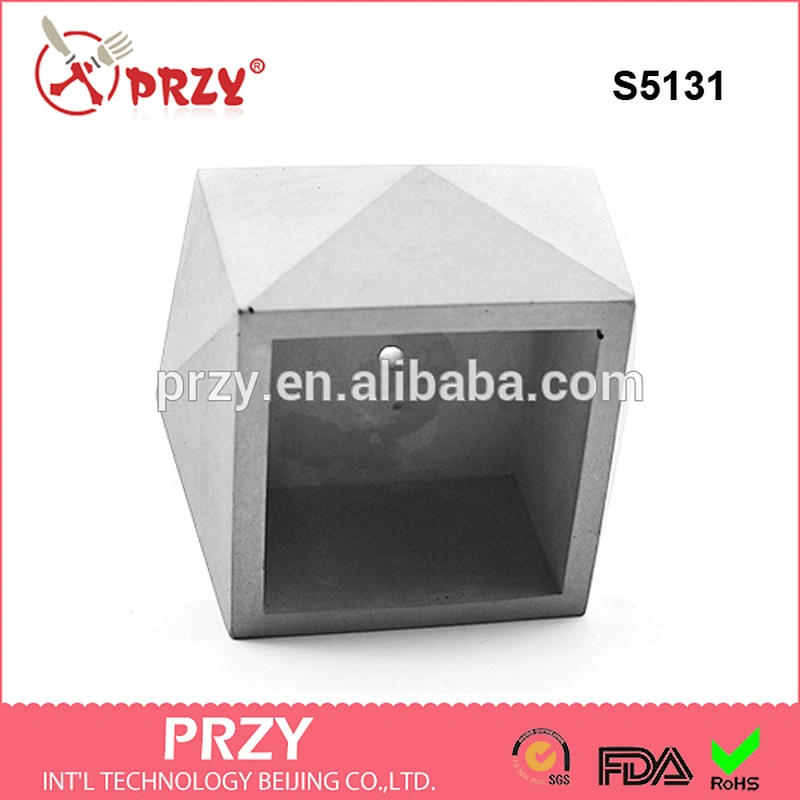 S5131 PRZY silicone concrete molds silicone Geometric molds silicone planter vase molds in Beijing