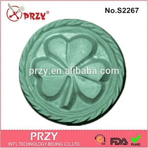 Shamrock silicone soap molds for soap making