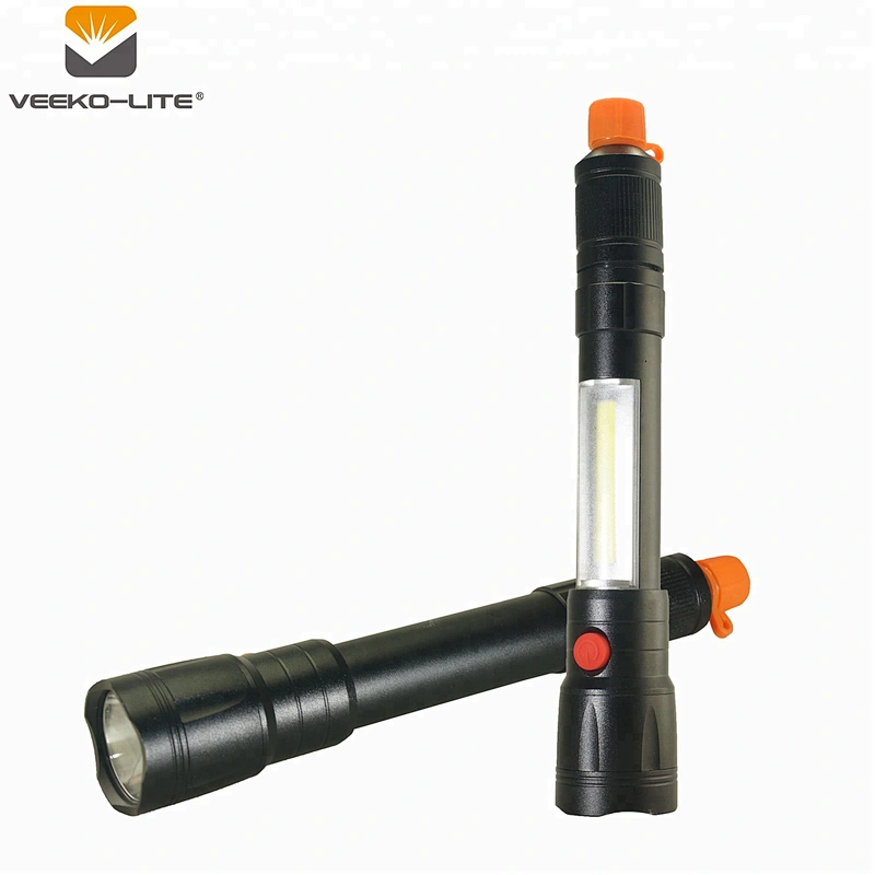 2018 Portable Car Repair Outdoor Work Lights with Emergency Hammer Aluminium Flashlight COB Light
