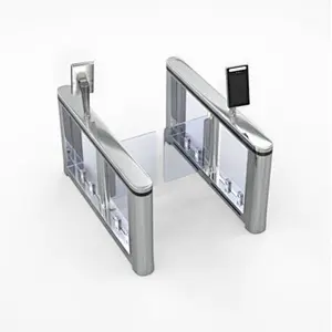High intelligent Access control flap barrier turnstile with face recognition