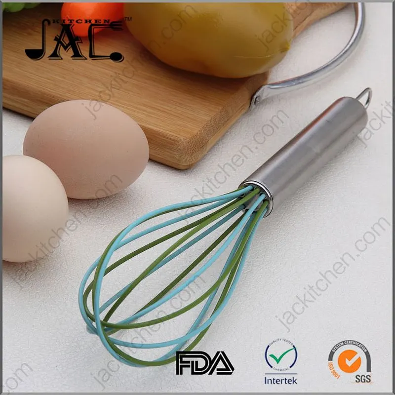 Handy Stainless Steel Silicone Egg Mixer