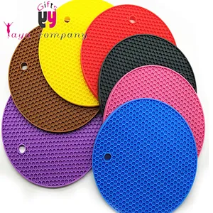FDA Flexible enought Silicone Cup Mat with multicolor