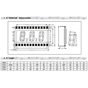 LCD display screen