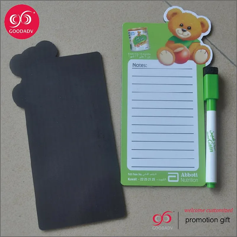 custom design only lovely phone shape magnetic drawing board for kids for education