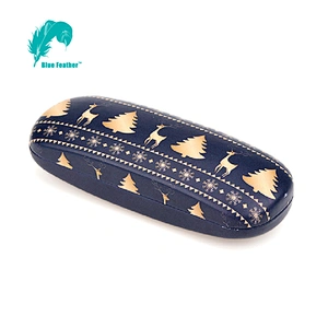 Christmas Wholesale Spectacle Cases Optical Glasses Case Digital Printing