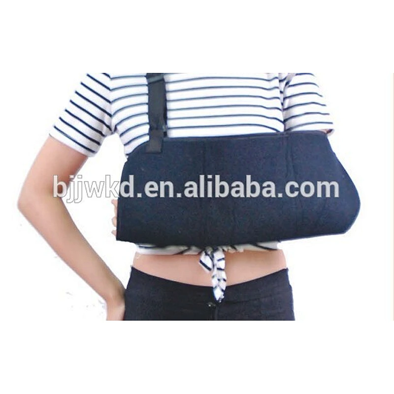 Functional Black Orthopedic Arm Brace with Shoulder Abduction Brace