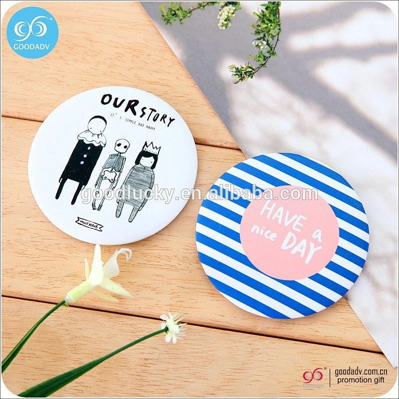Promotional gifts custom small mini mirror