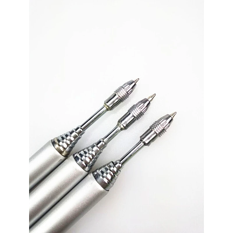 4in1 Ball Pen Laser Pointer Telescopic Point Teacher Led Light Torch