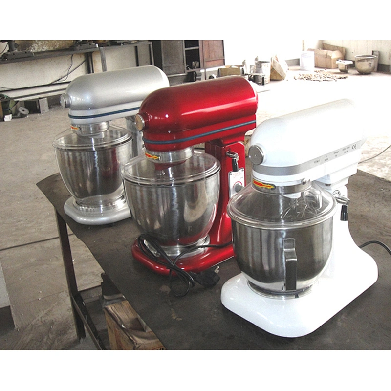 Commercial Multifunction Mini Stand Mixer with Rotating Bowl