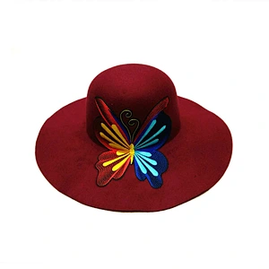 Winter Wool Felt Fedora Hat Womens Fedoras Cap Ladies Spring Trilby Caps Lady Fall Wide Brim Felt Hats