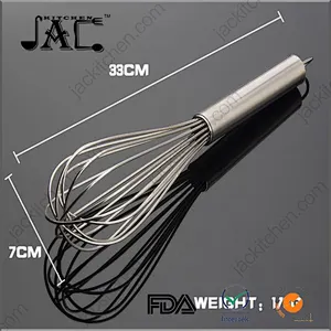 Commercial Stainless Steel Piano Whip with Sealed Handle