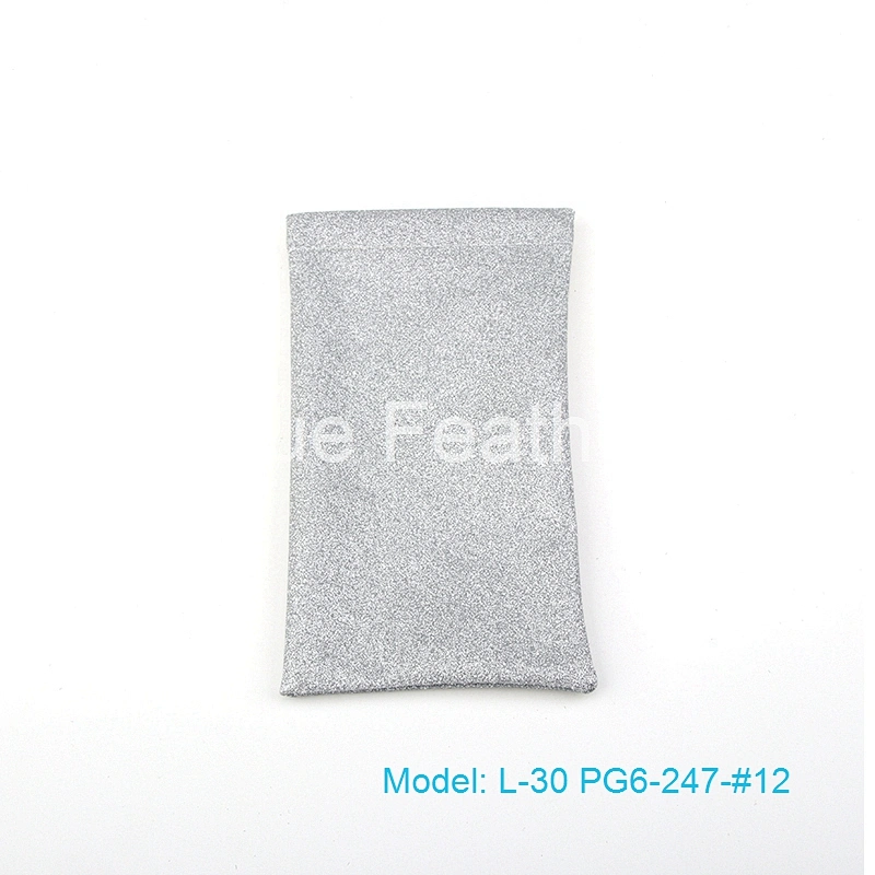 Sparking Paillette Coloured Soft PU Leather Sunglasses Pouch