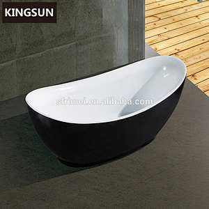 The Oval Acrylic Freestanding Small Soaking Bath Tub Competitive Price