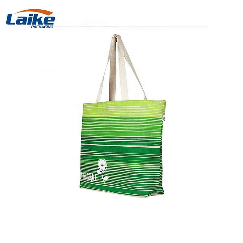 Customized small eco friendly cotton grocery beach shoulder tote bag grab bag