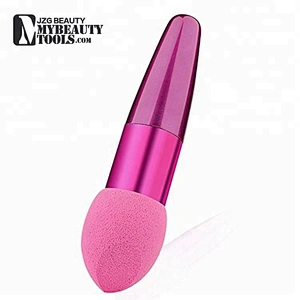 Beauty Wholesale liquid glitter makeup foundation palette blending brush stick packaging sponge