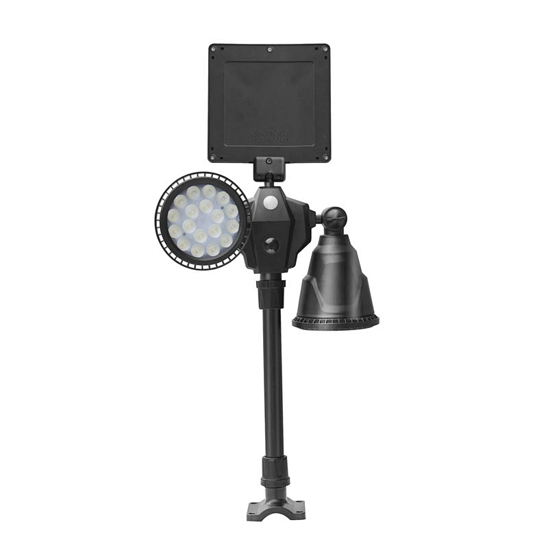 led Solar Double Spotlight , Motion Sensor Solar lights 36 LED Dual head 360-Degree outdoor garden Yard