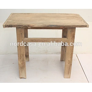Chinese antique recycled wood natural console table